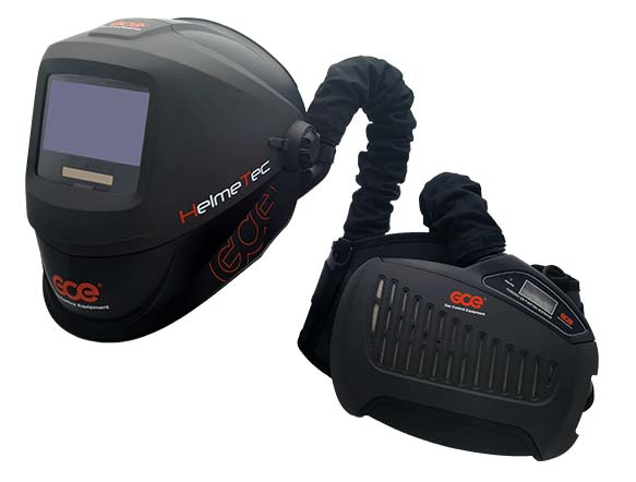 Masque De Soudage Eclipse 2.S GCE - Filtre LCD Solaire, Classe Optique 1/1/1/2, Champ Large 96x42 Mm